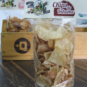 Chips de Inhame Orgânico 100g
